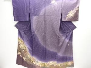 徳永憲峯作　桐屋翠山工房謹製　金通し辻ヶ花訪問着